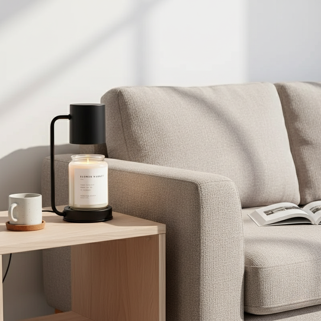 Electric Candle Warmer Table Lamp