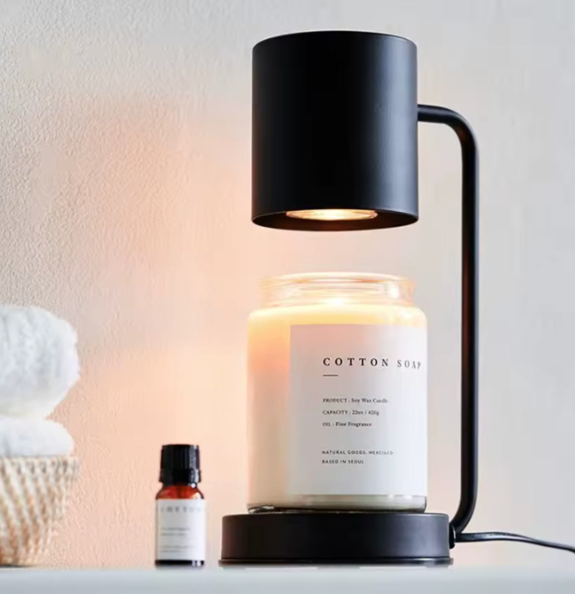 Electric Candle Warmer Table Lamp
