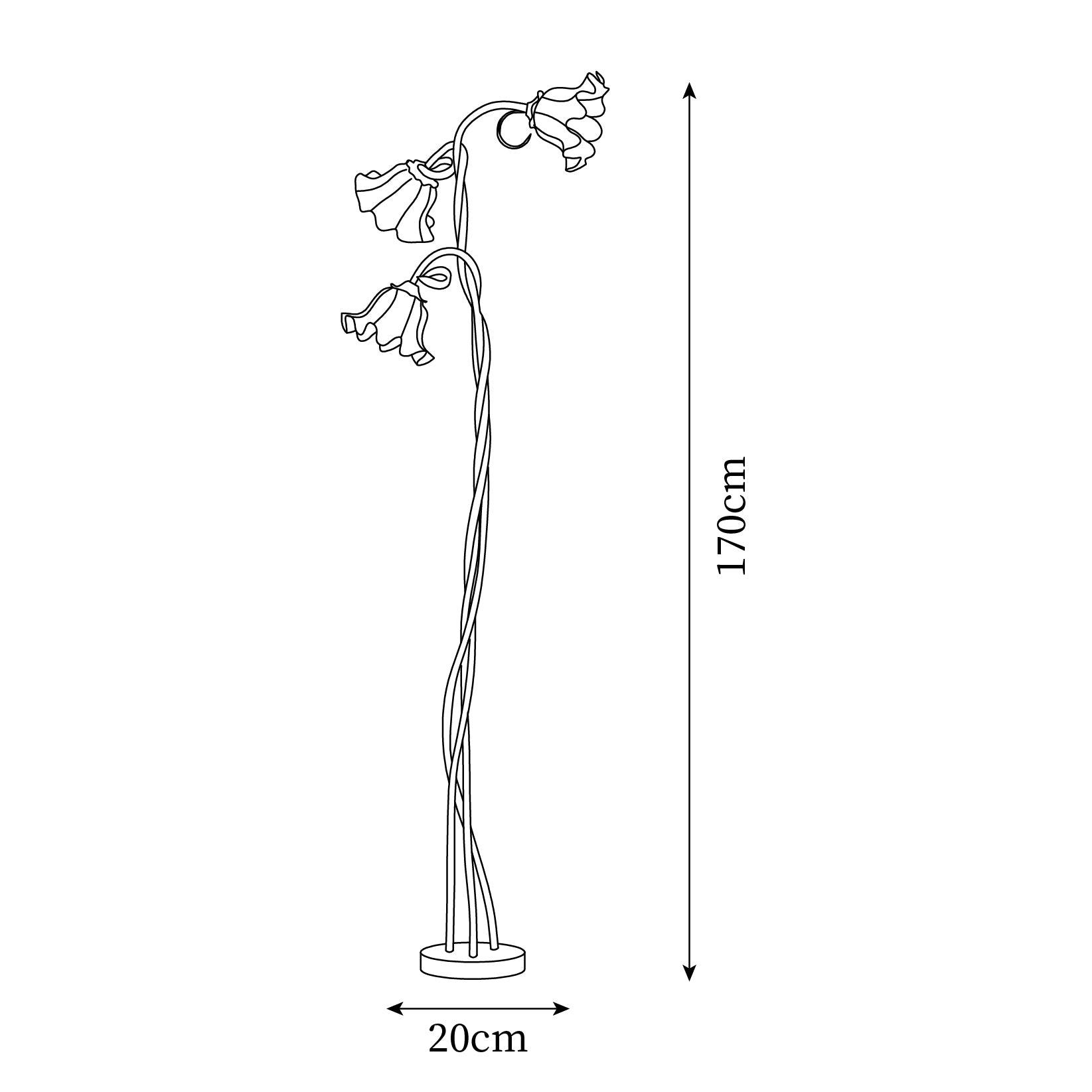 Elegant Modern Floor Lamp with Green Matte Finish and White Acrylic Shade for Living Room
