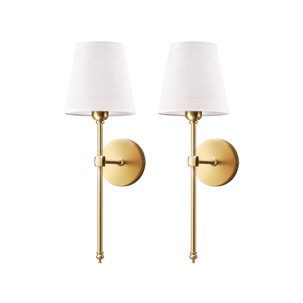 Elegant Wireless Wall Lamp with Remote Control – Rechargeable Battery Operated Wall Sconce for Indoor Use