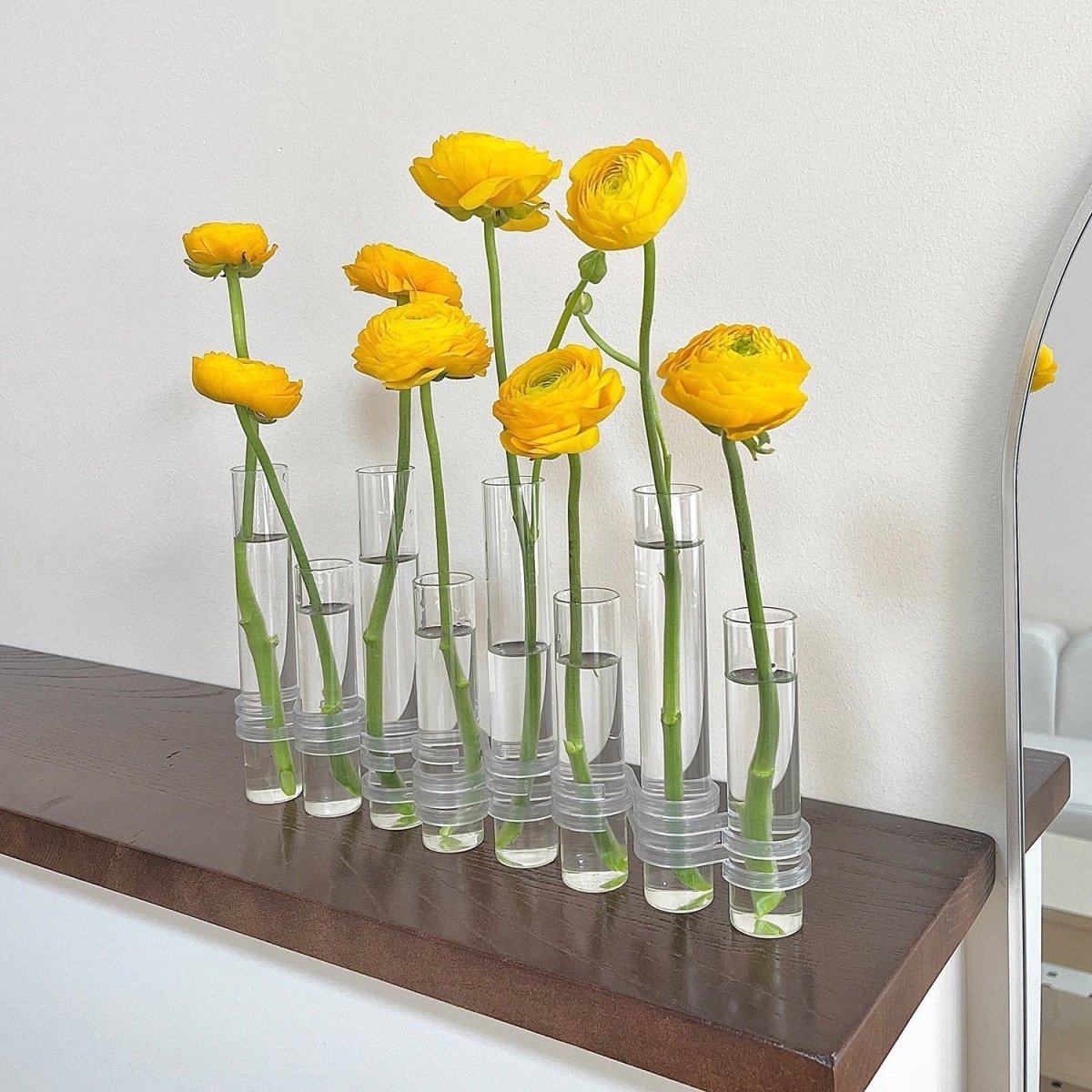 Floral Faux Vase