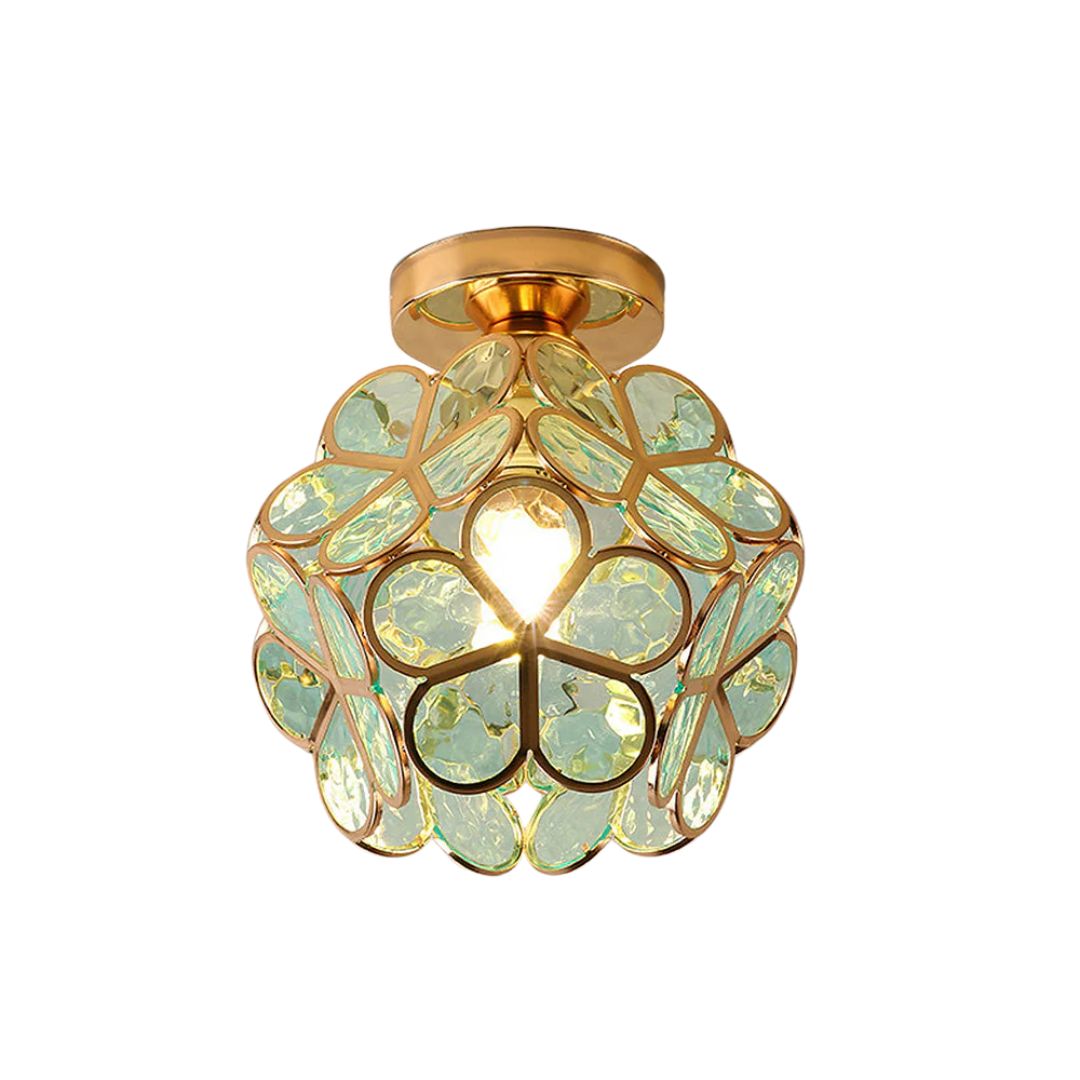 Flower-Shaped Ceiling Lamp for Living Room, Bedroom, and Hallway