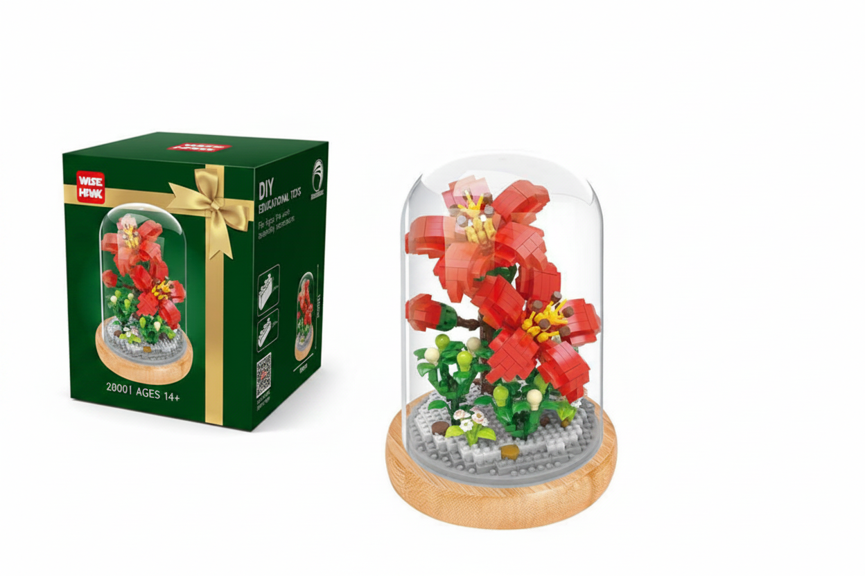 Flower Building Block Set
