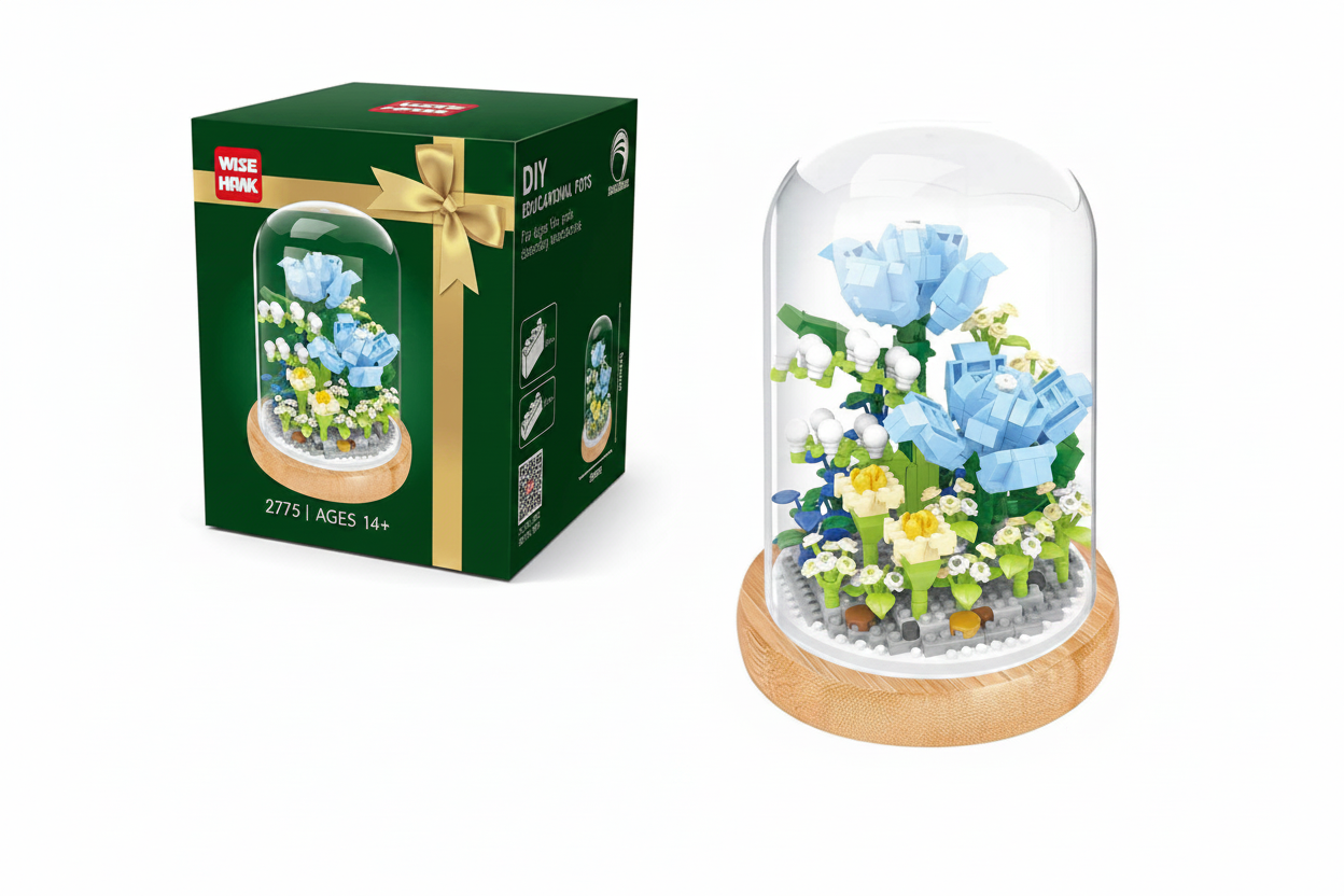 Flower Building Block Set