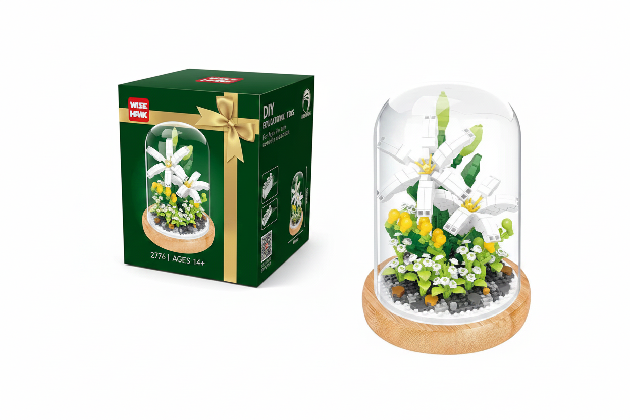 Flower Building Block Set