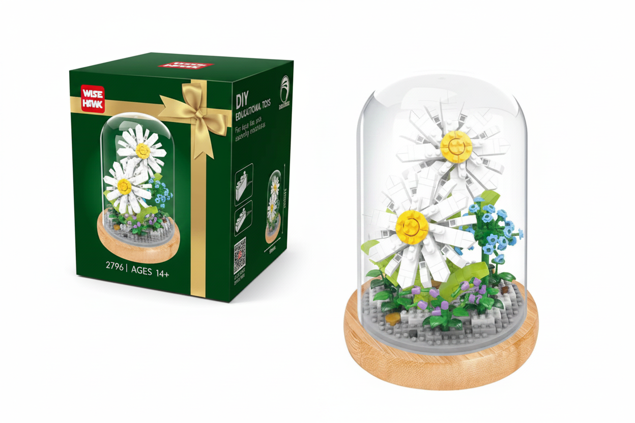 Flower Building Block Set