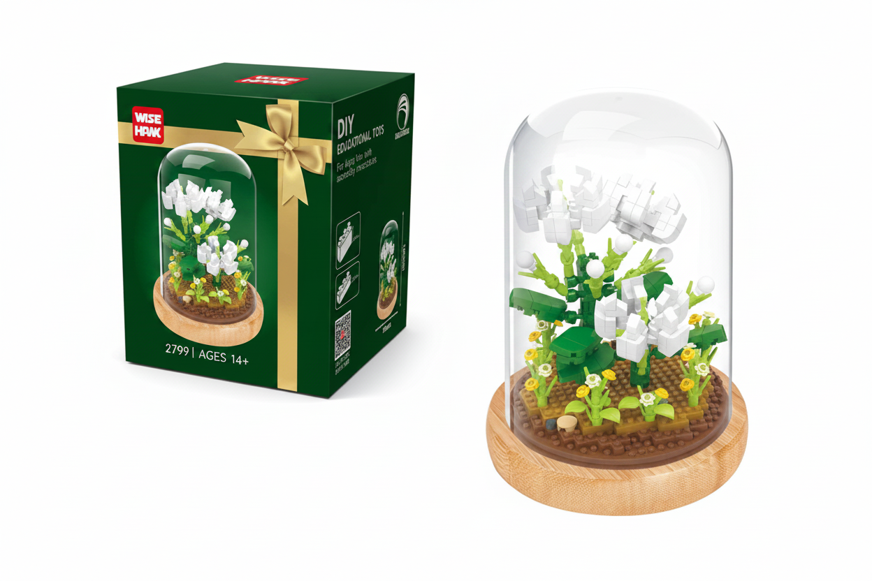 Flower Building Block Set