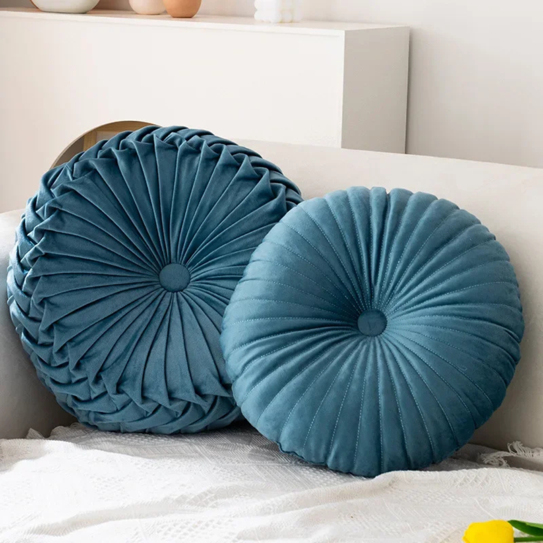 Fluffy Decorative Cushion Cover – Soft Polyester and Cotton Throw Pillow for Couch and Bed, Versatile Scatter Cushion for Comfort and Style