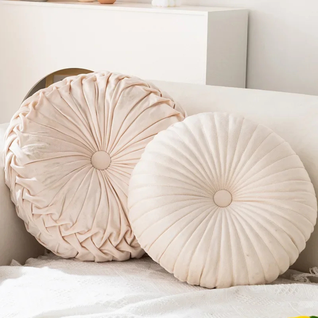 Fluffy Decorative Cushion Cover – Soft Polyester and Cotton Throw Pillow for Couch and Bed, Versatile Scatter Cushion for Comfort and Style