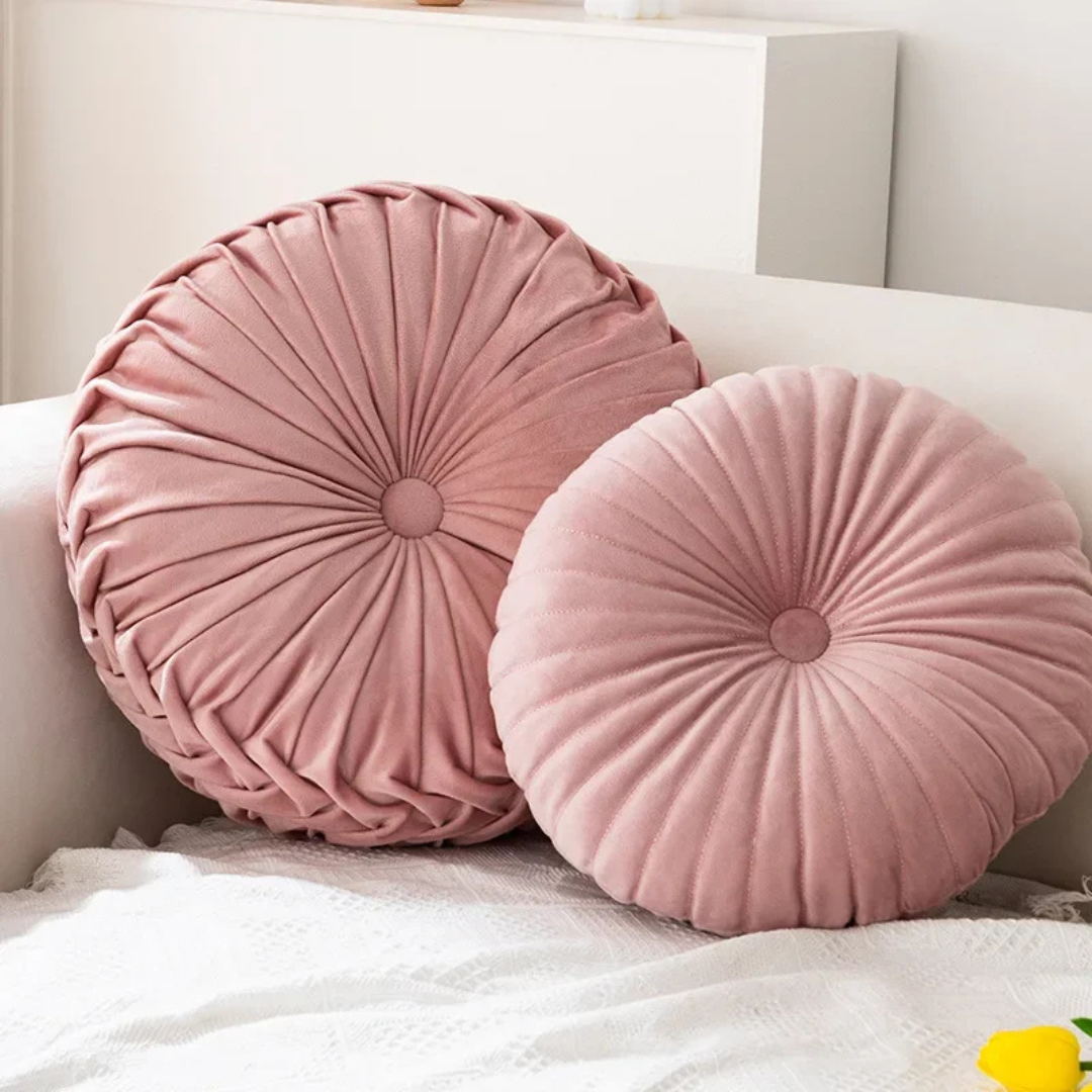 Fluffy Decorative Cushion Cover – Soft Polyester and Cotton Throw Pillow for Couch and Bed, Versatile Scatter Cushion for Comfort and Style