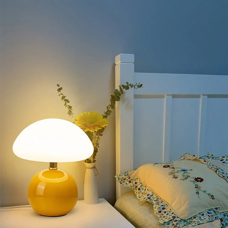 French Mushroom Table Lamp