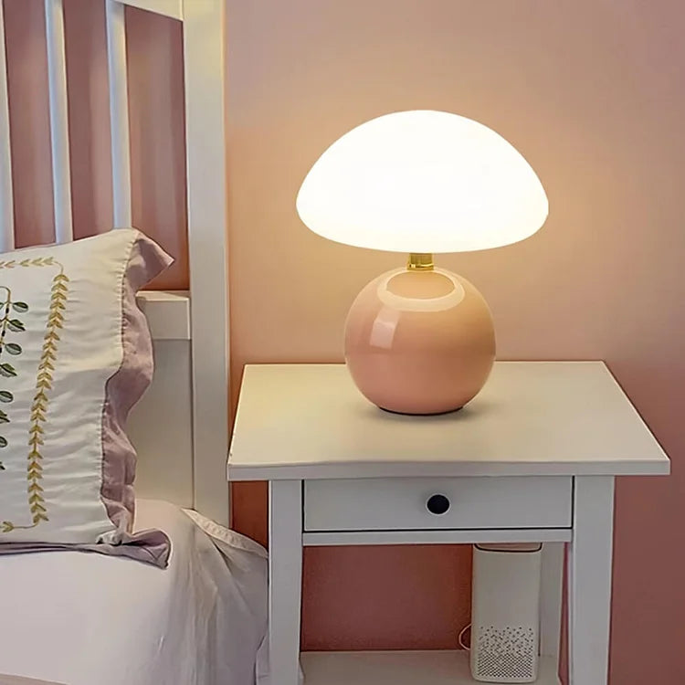 French Mushroom Table Lamp
