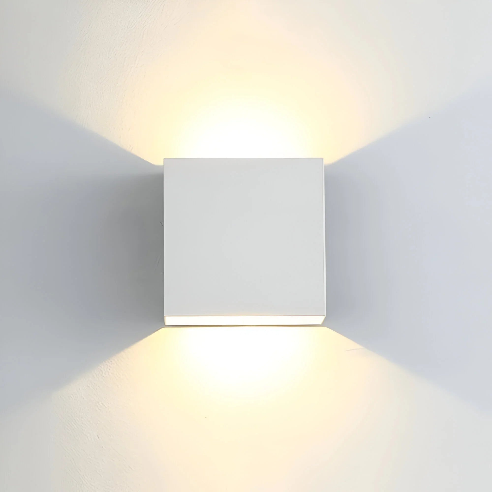 Geometric Adjustable LED Wall Light with Directional Head