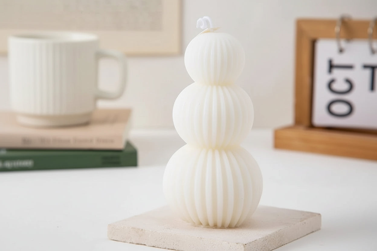 Geometric Ball Scented Candle