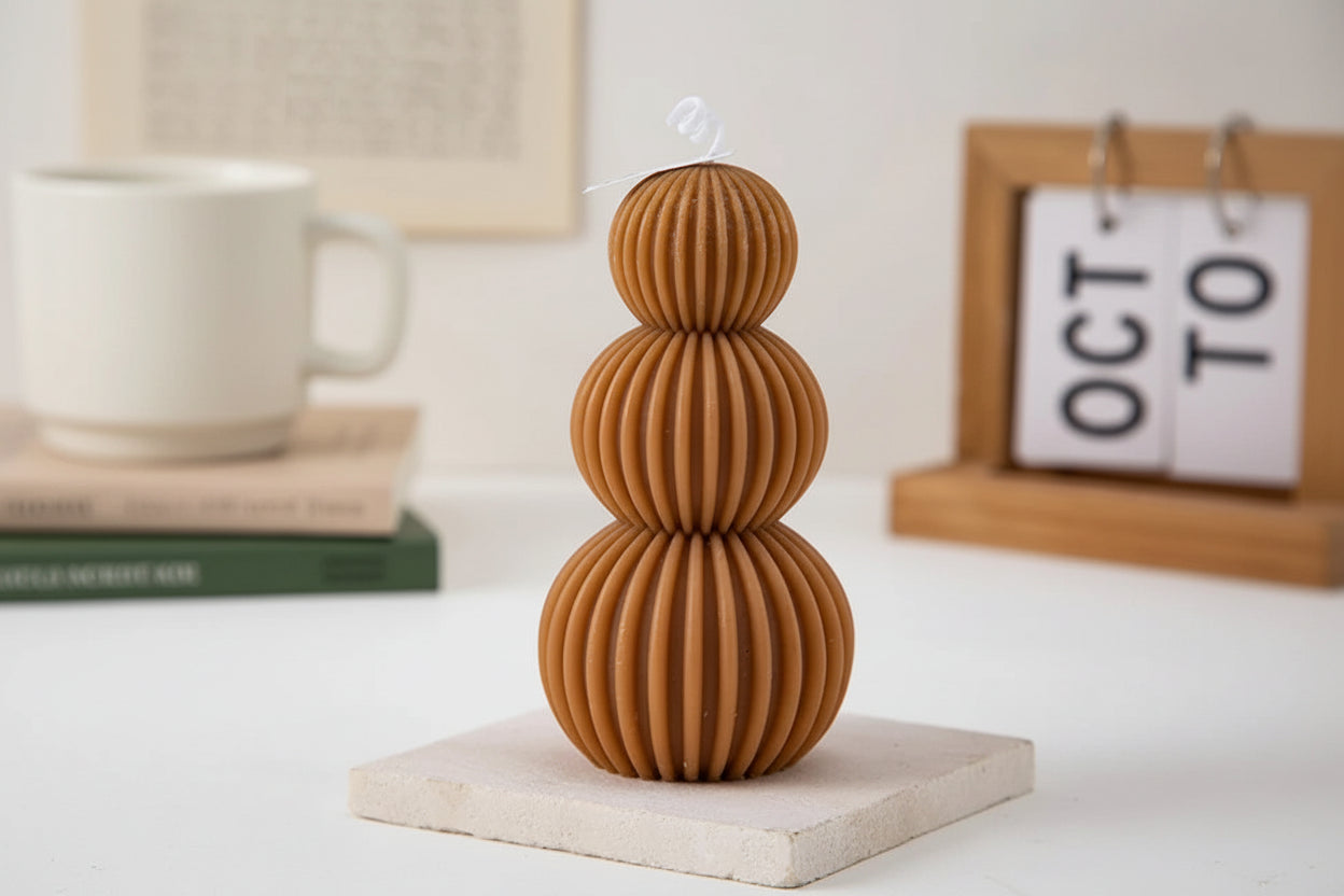 Geometric Ball Scented Candle