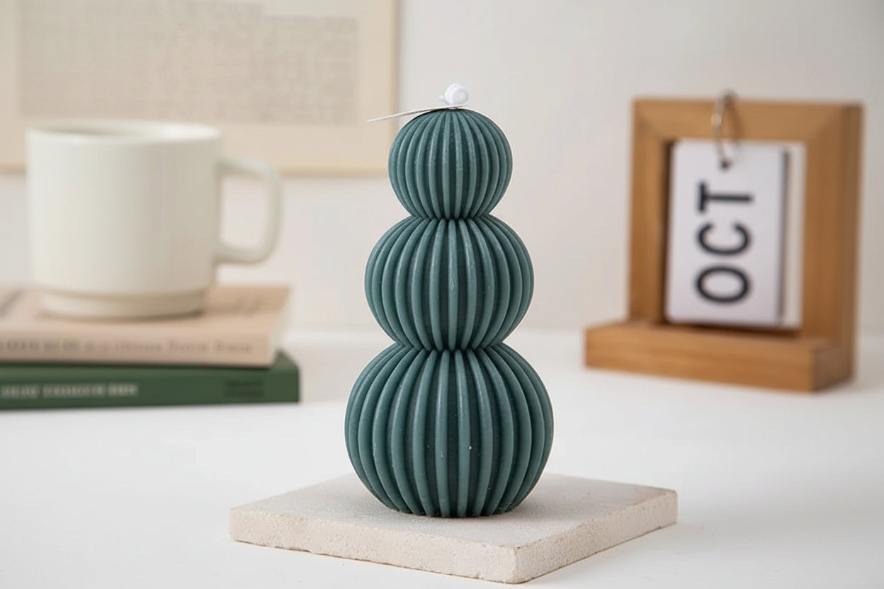 Geometric Ball Scented Candle