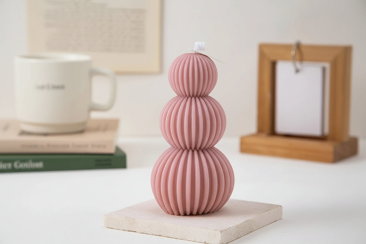 Geometric Ball Scented Candle