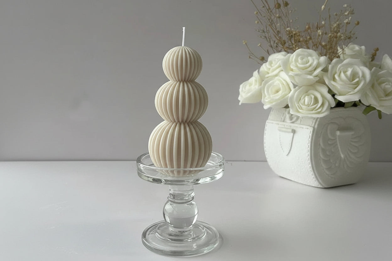 Geometric Ball Scented Candle