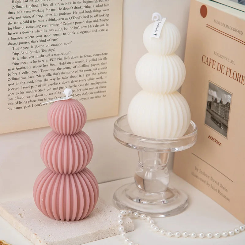 Geometric Ball Scented Candle