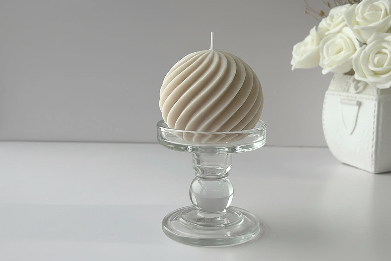 Geometric Ball Scented Candle