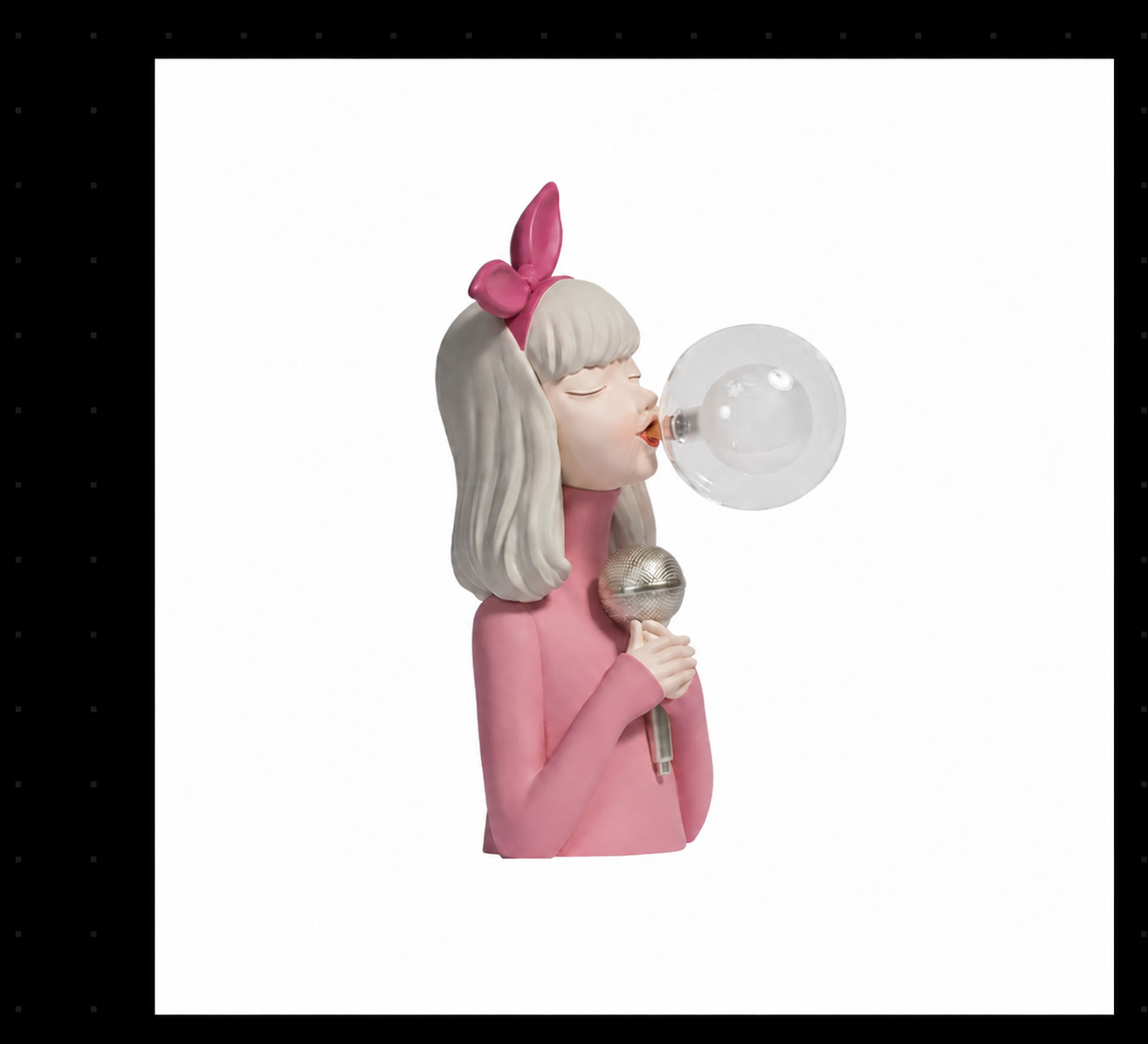 Girl with Balloon LED Table Lamp