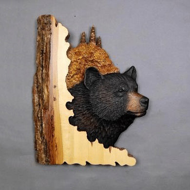 Handcrafted Animal Wall Art Carving Decorative Sculpture