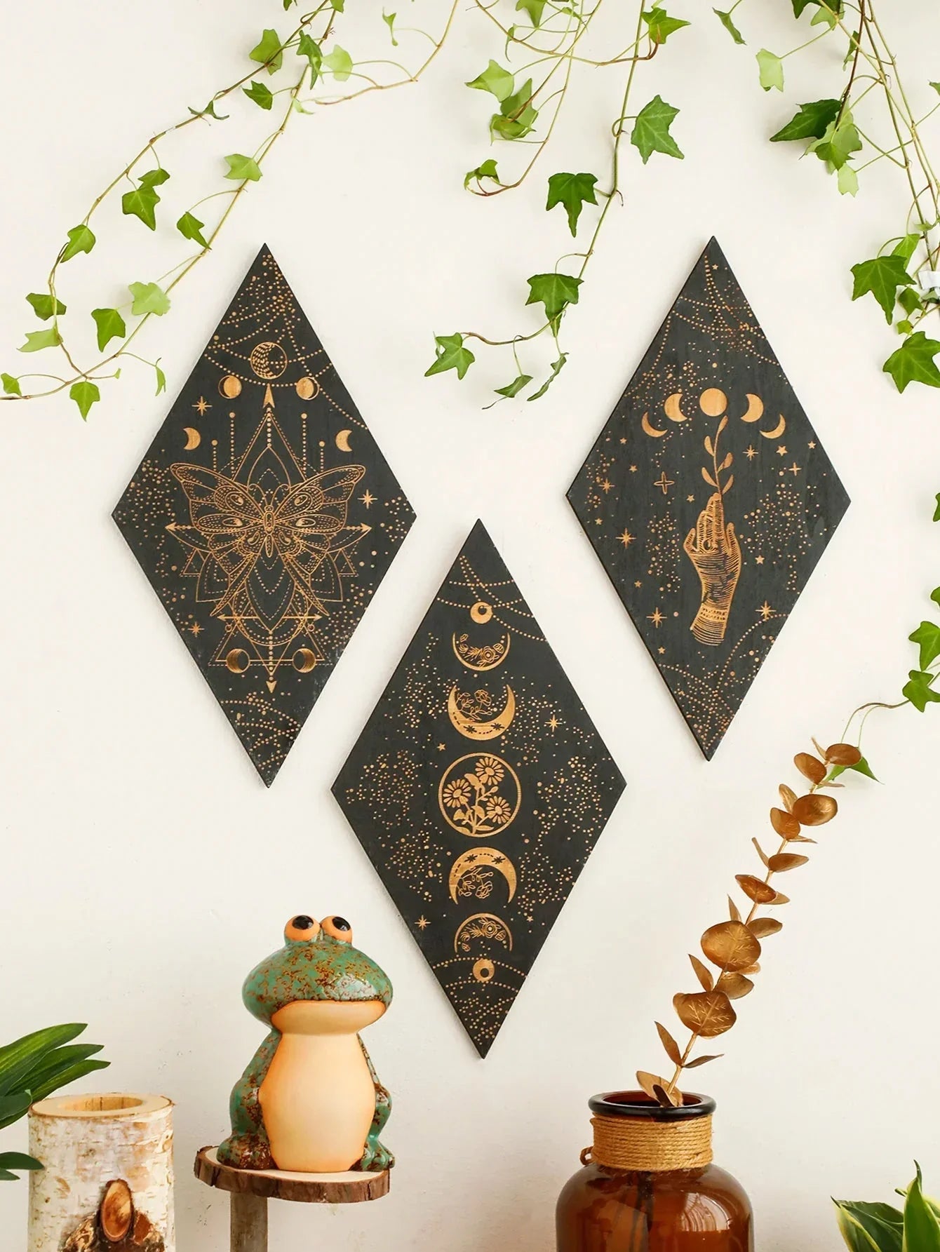 Handcrafted Wall-Mounted Set Of Wall Tapestry
