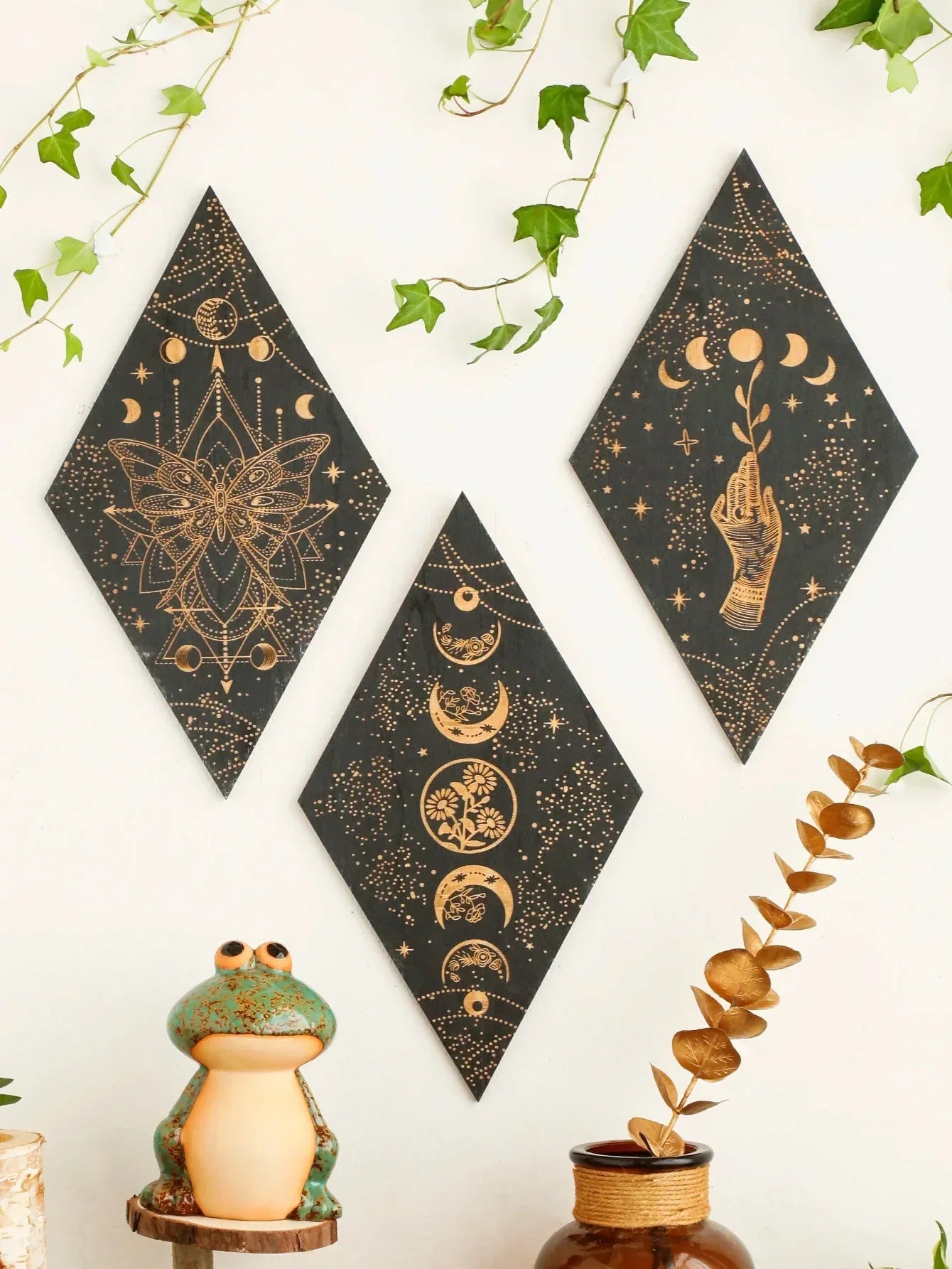 Handcrafted Wall-Mounted Set Of Wall Tapestry
