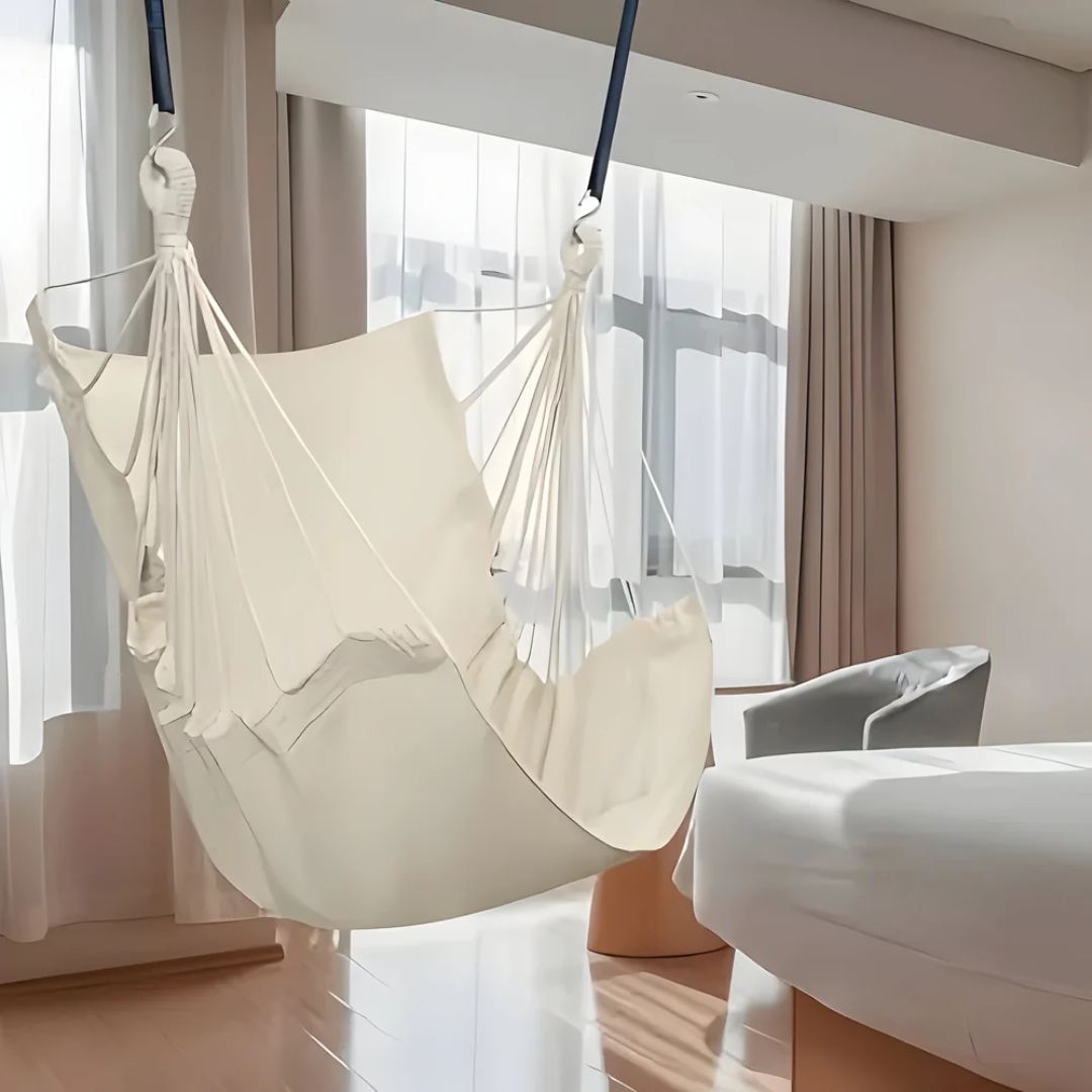 Hanging Rope Hammock Chair