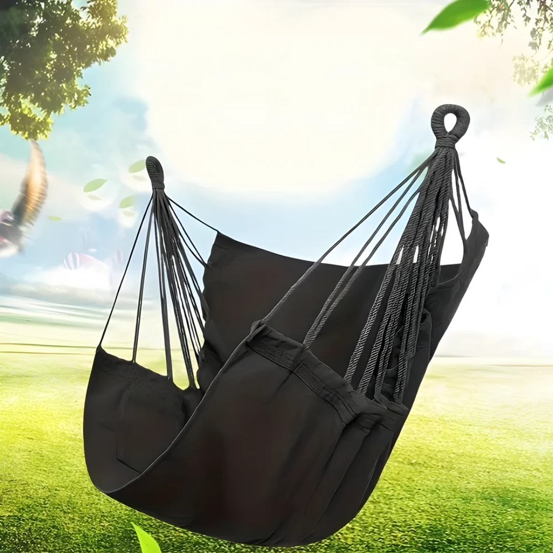 Hanging Rope Hammock Chair