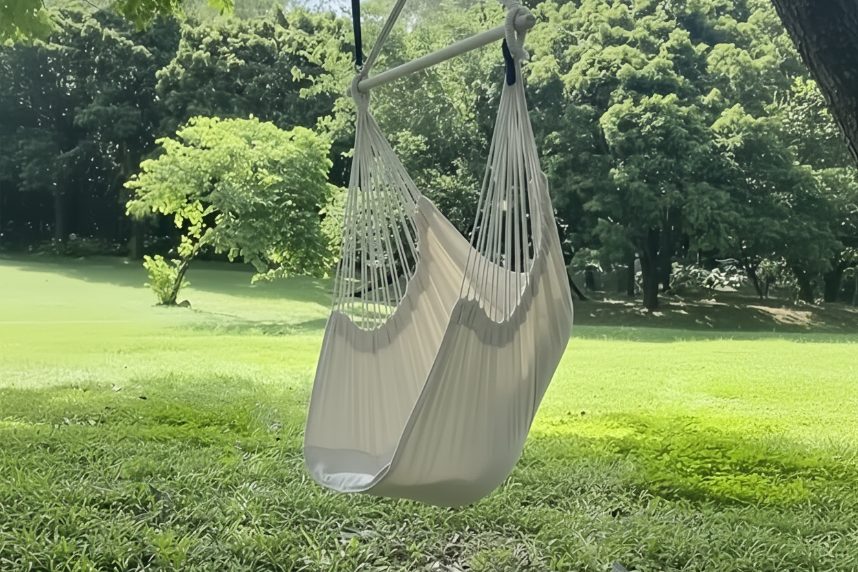 Hanging Rope Hammock Chair