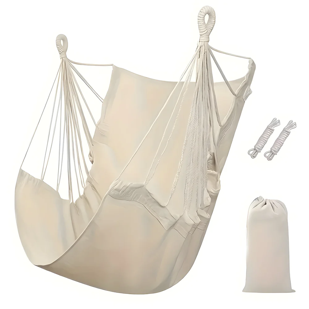 Hanging Rope Hammock Chair