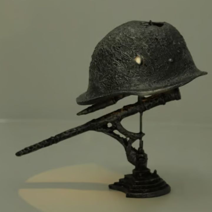 Helmet Led Table Lamp