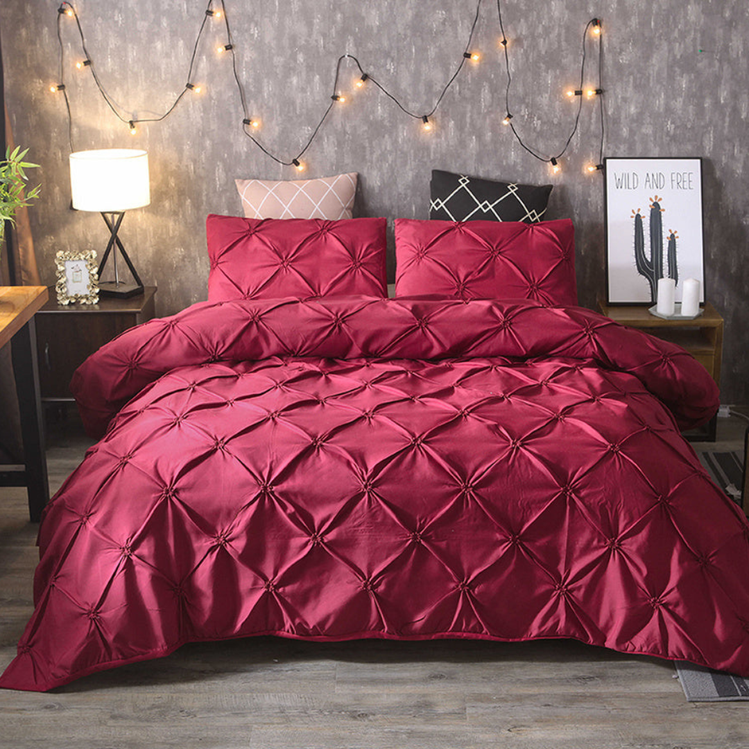 High-Quality Cotton Bedding Set – Soft Breathable Duvet Covers with Elegant Design for Ultimate Comfort