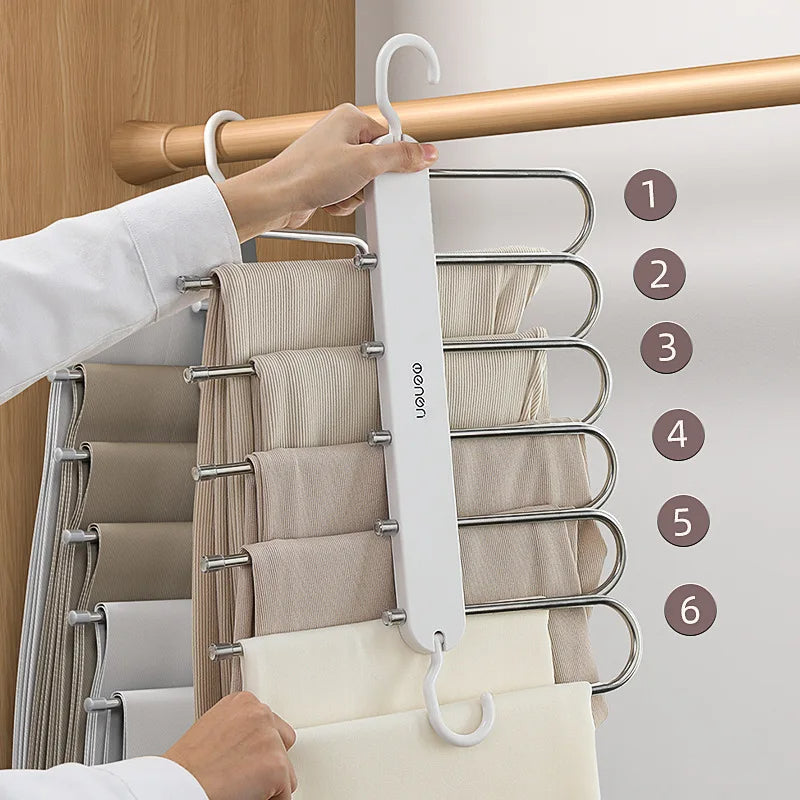 Hose Hanging Multi-Pants Hanger