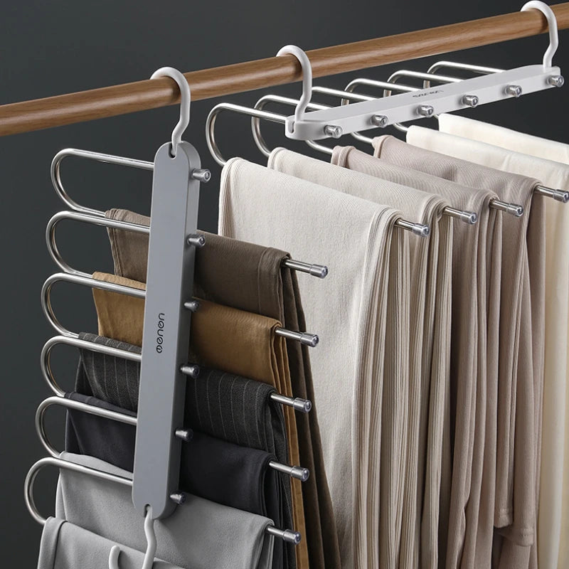 Hose Hanging Multi-Pants Hanger