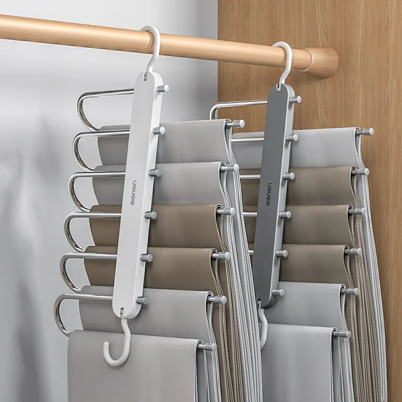 Hose Hanging Multi-Pants Hanger