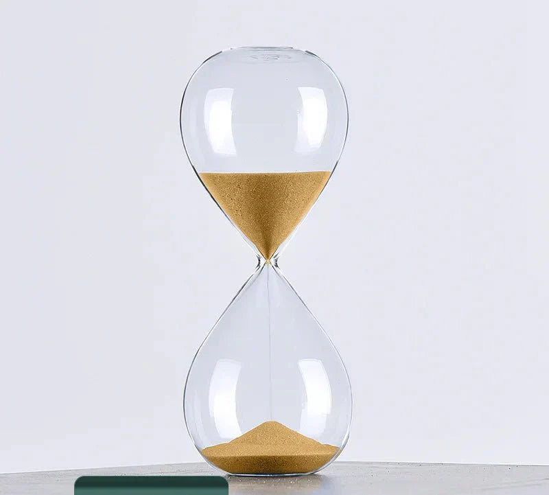 Hourglass Magnifying Figurine
