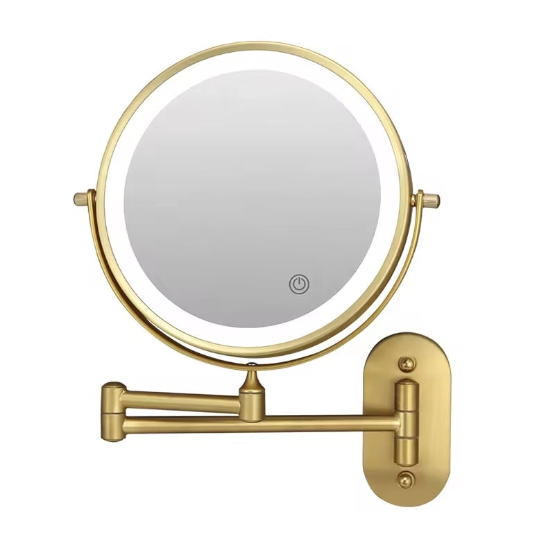 Illuminated Makeup Mirror with Magnification