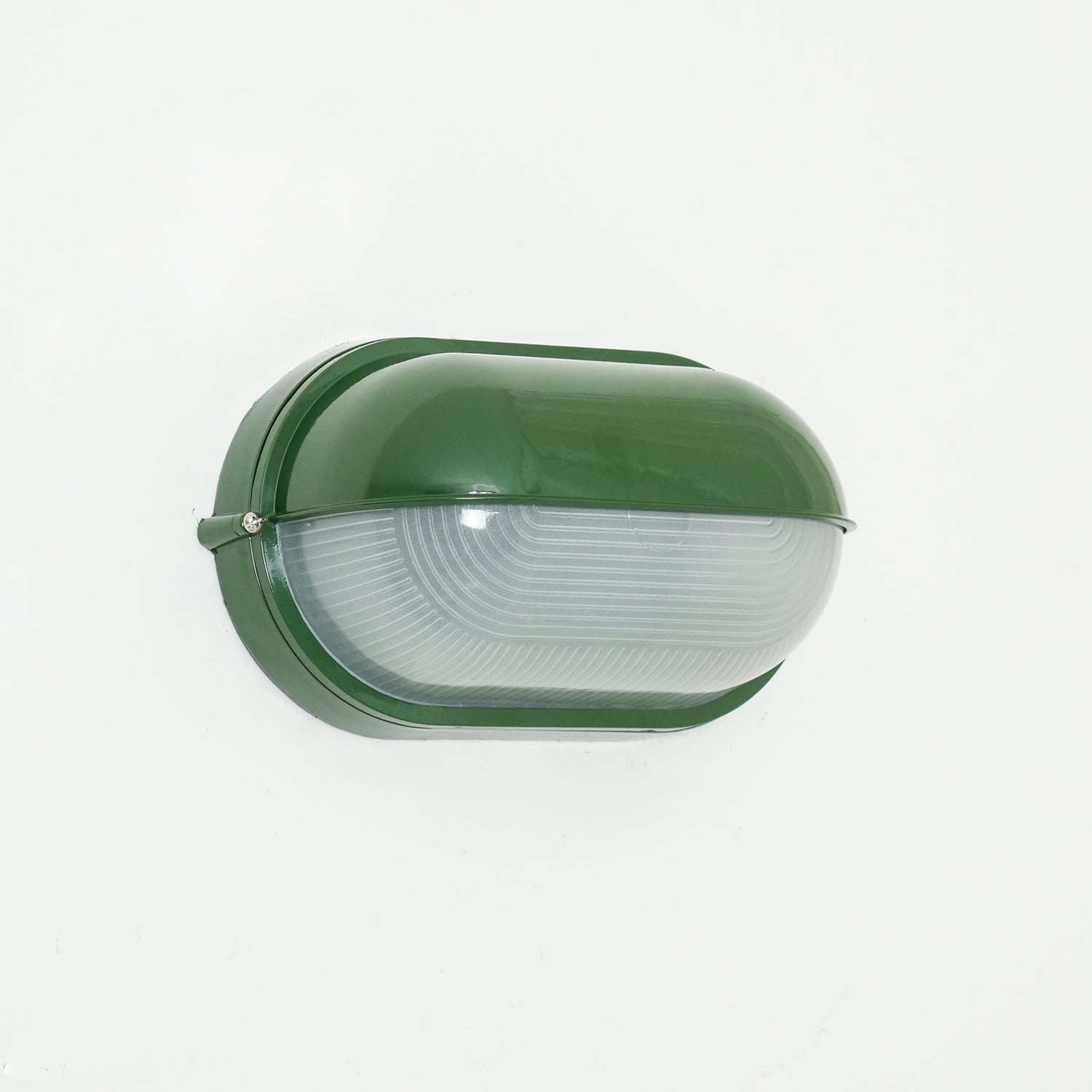 Industrial Outdoor Wall Lamp with Ribbed Glass Shade – IP65 Rated Exterior Wall Light for Patios and Porches