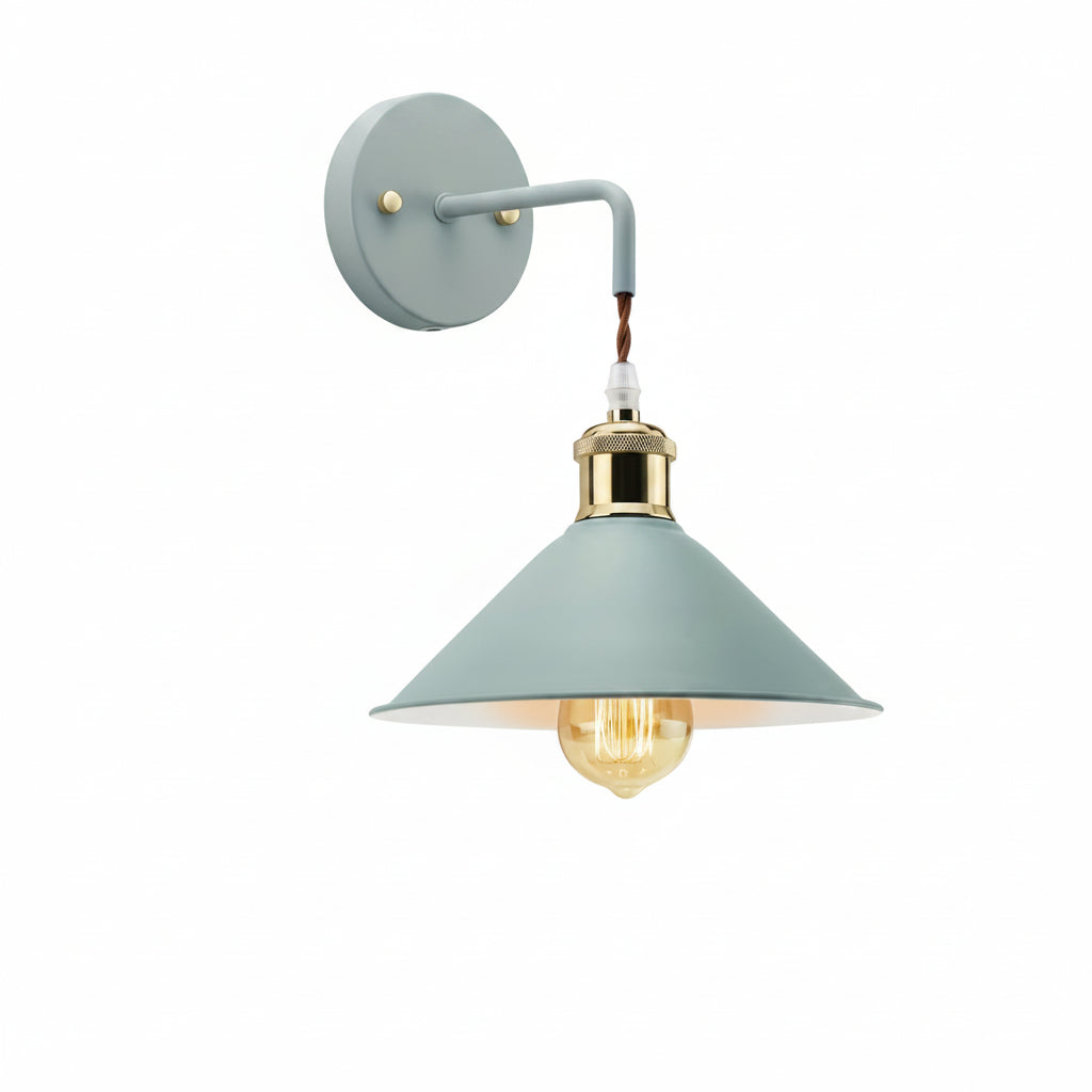 Industrial Metal Wall Sconce Oil-Rubbed Modern Wall Light Fixture