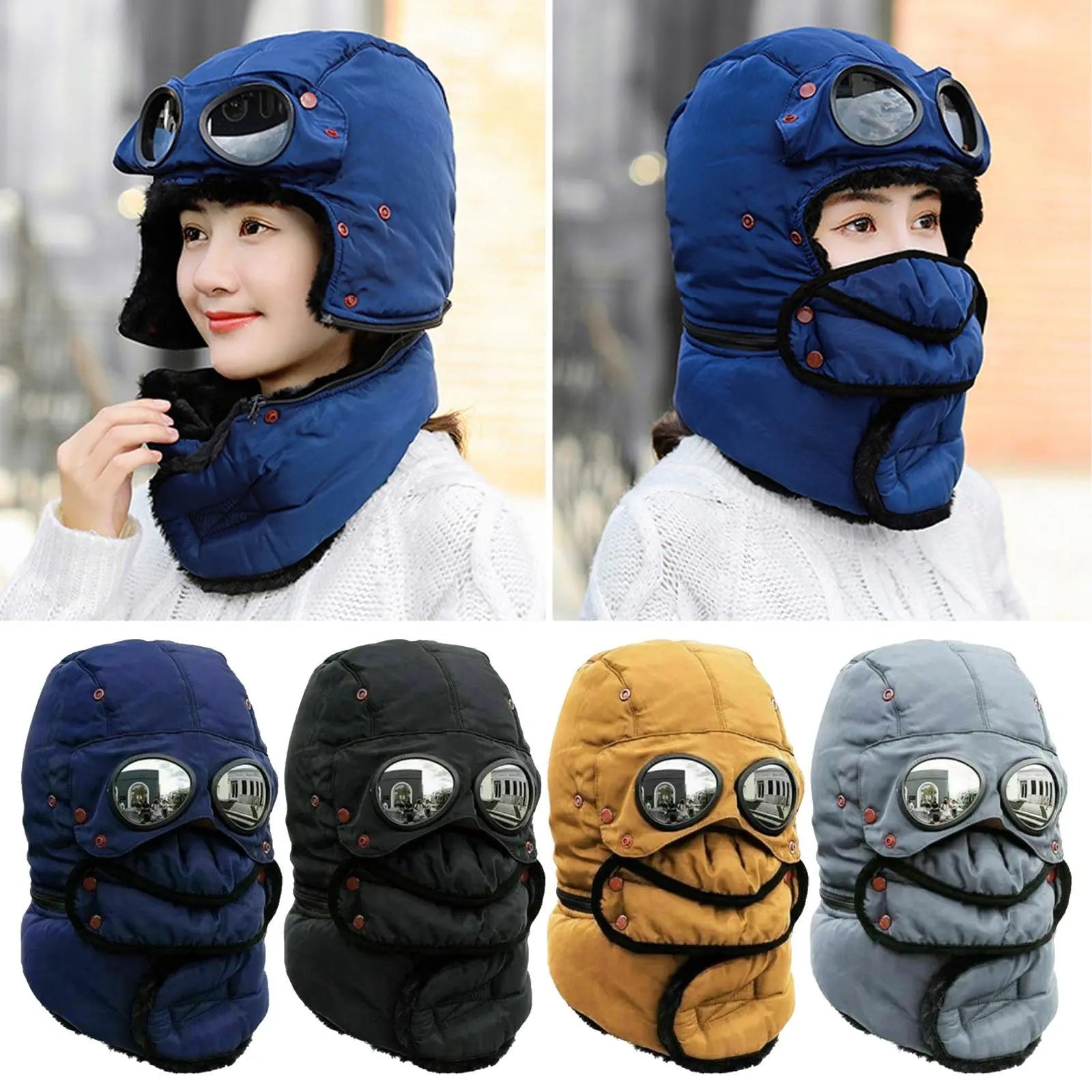 Insulated Windproof Telescopic Beanie