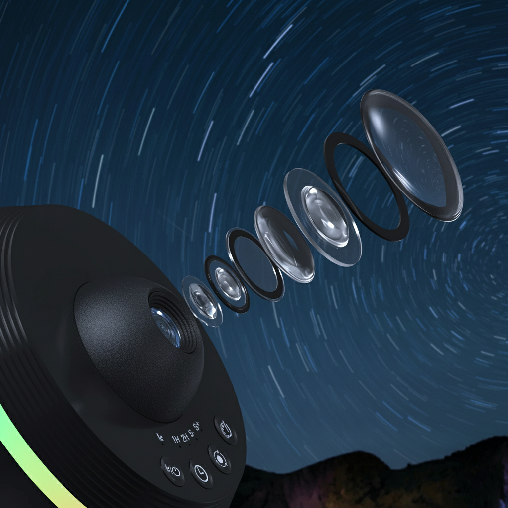 Starfield Projector with Focus Control & Sleep Timer