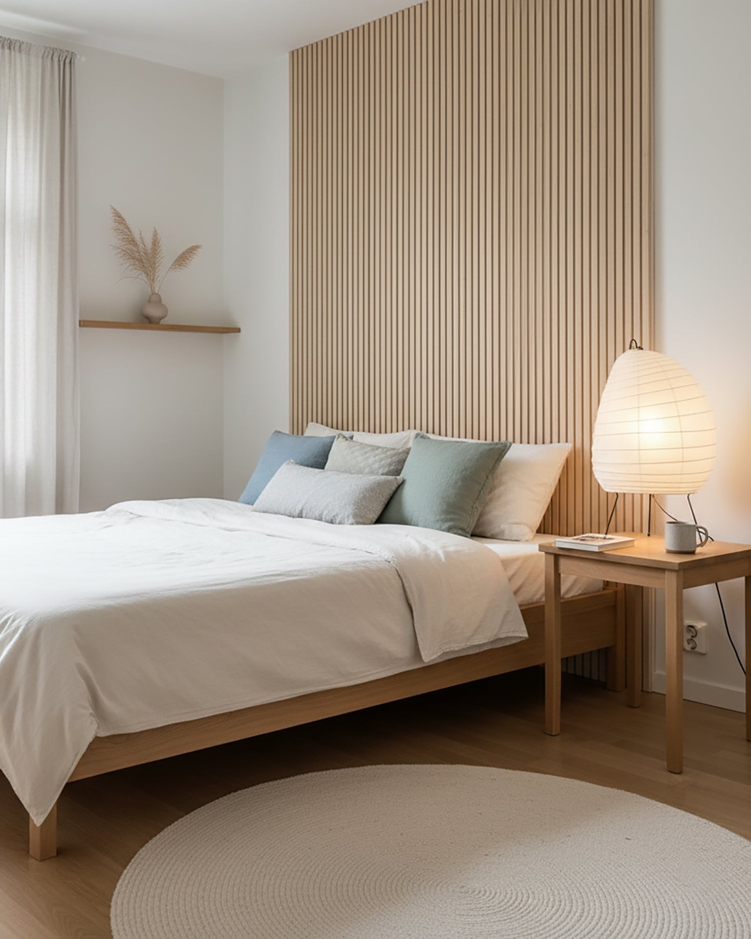 Japanese Washi Paper Table Lamp