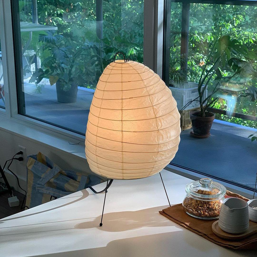 Japanese Washi Paper Table Lamp