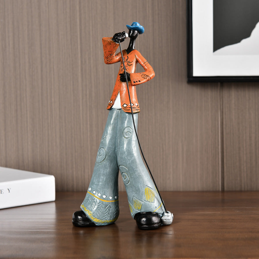 Jazz Musician Resin Figurine