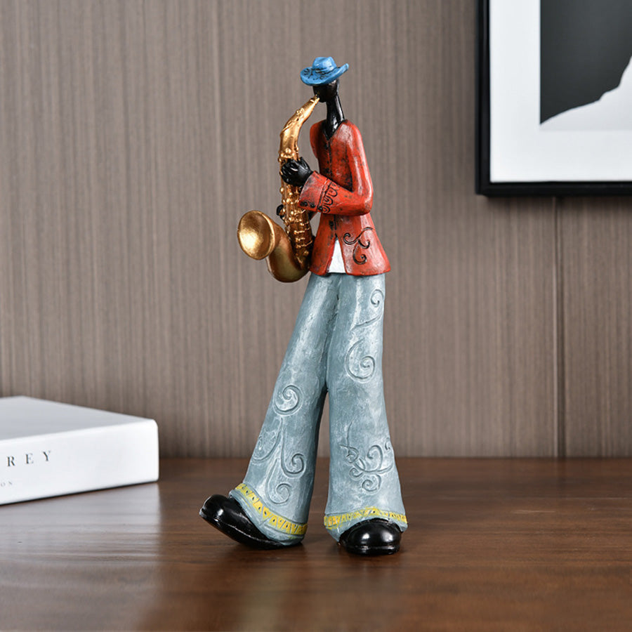 Jazz Musician Resin Figurine