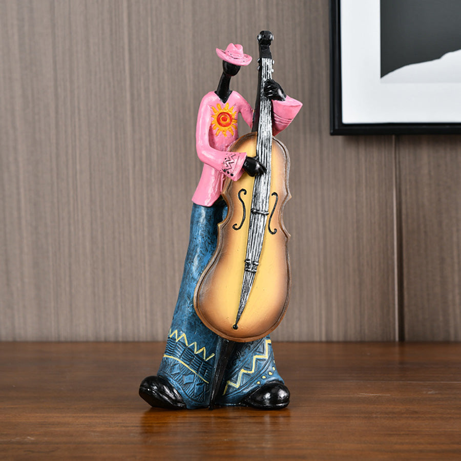 Jazz Musician Resin Figurine
