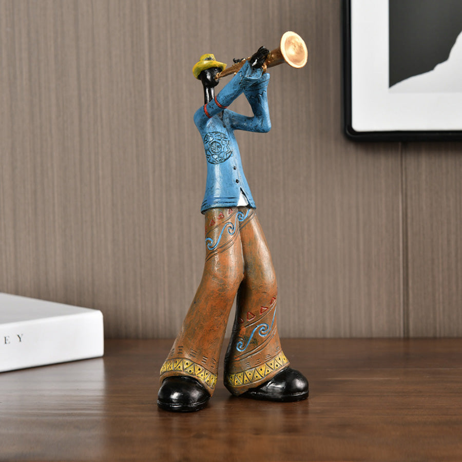 Jazz Musician Resin Figurine
