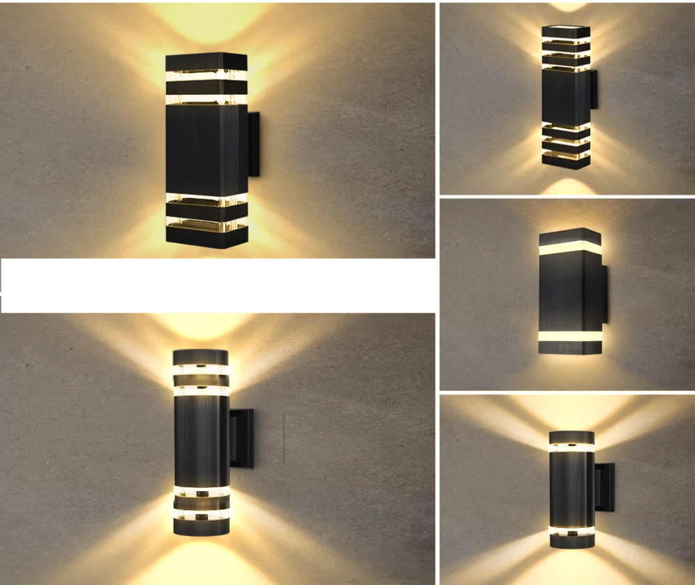 LED Wall Lamp E27 Indoor Outdoor Light for Porch and Hallway